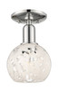 Innovations - 716-1C-PN-G1216-6WM - One Light Semi-Flush Mount - Arcadia - Polished Nickel