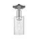 Innovations - 716-1C-PN-G804 - One Light Semi-Flush Mount - Arcadia - Polished Nickel
