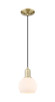 Innovations - 716-1P-AB-G121-6 - One Light Mini Pendant - Arcadia - Antique Brass