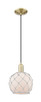 Innovations - 716-1P-AB-G121-8RW - One Light Mini Pendant - Arcadia - Antique Brass