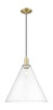 Innovations - 716-1P-AB-GBC-162 - One Light Mini Pendant - Arcadia - Antique Brass