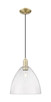 Innovations - 716-1P-AB-GBD-124 - One Light Mini Pendant - Arcadia - Antique Brass