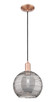 Innovations - 716-1P-AC-G1213-10CL - One Light Mini Pendant - Arcadia - Antique Copper