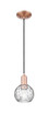 Innovations - 716-1P-AC-G1215-6 - One Light Mini Pendant - Arcadia - Antique Copper