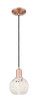 Innovations - 716-1P-AC-G1216-6WM - One Light Mini Pendant - Arcadia - Antique Copper