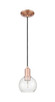 Innovations - 716-1P-AC-G124-6 - One Light Mini Pendant - Arcadia - Antique Copper