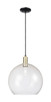 Innovations - 716-1P-BAB-G124-14 - One Light Mini Pendant - Arcadia - Black Antique Brass