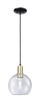 Innovations - 716-1P-BAB-G124-8 - One Light Mini Pendant - Arcadia - Black Antique Brass