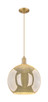 Innovations - 716-1P-BB-G128-14 - One Light Mini Pendant - Arcadia - Brushed Brass