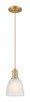 Innovations - 716-1P-BB-G381 - One Light Mini Pendant - Arcadia - Brushed Brass