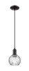 Innovations - 716-1P-BK-G1215-6 - One Light Mini Pendant - Arcadia - Matte Black