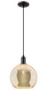 Innovations - 716-1P-BK-G128-10 - One Light Mini Pendant - Arcadia - Matte Black