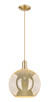 Innovations - 716-1P-CB-G128-12 - One Light Mini Pendant - Arcadia - Champagne Bronze