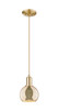 Innovations - 716-1P-CB-G128-8 - One Light Mini Pendant - Arcadia - Champagne Bronze