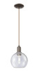 Innovations - 716-1P-OB-G124-8 - One Light Mini Pendant - Arcadia - Oil Rubbed Bronze