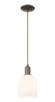 Innovations - 716-1P-OB-G558-6GWH - One Light Mini Pendant - Arcadia - Oil Rubbed Bronze