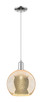Innovations - 716-1P-PC-G128-10 - One Light Mini Pendant - Arcadia - Polished Chrome