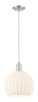 Innovations - 716-1P-SN-G1217-10WV - One Light Mini Pendant - Arcadia - Brushed Satin Nickel