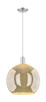 Innovations - 716-1P-SN-G128-14 - One Light Mini Pendant - Arcadia - Brushed Satin Nickel