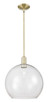 Innovations - 716-1S-AB-G122-14 - One Light Mini Pendant - Arcadia - Antique Brass