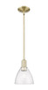 Innovations - 716-1S-AB-GBD-754 - One Light Mini Pendant - Arcadia - Antique Brass