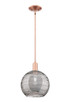Innovations - 716-1S-AC-G1213-10CL - One Light Mini Pendant - Arcadia - Antique Copper