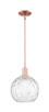 Innovations - 716-1S-AC-G1215-10 - One Light Mini Pendant - Arcadia - Antique Copper
