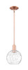 Innovations - 716-1S-AC-G1215-8 - One Light Mini Pendant - Arcadia - Antique Copper