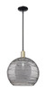 Innovations - 716-1S-BAB-G1213-14SM - One Light Mini Pendant - Arcadia - Black Antique Brass