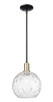 Innovations - 716-1S-BAB-G1215-10 - One Light Mini Pendant - Arcadia - Black Antique Brass