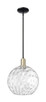 Innovations - 716-1S-BAB-G1215-12 - One Light Mini Pendant - Arcadia - Black Antique Brass