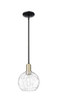 Innovations - 716-1S-BAB-G1215-8 - One Light Mini Pendant - Arcadia - Black Antique Brass
