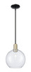 Innovations - 716-1S-BAB-G124-10 - One Light Mini Pendant - Arcadia - Black Antique Brass