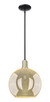Innovations - 716-1S-BAB-G128-12 - One Light Mini Pendant - Arcadia - Black Antique Brass