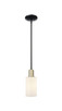 Innovations - 716-1S-BAB-G801 - One Light Mini Pendant - Arcadia - Black Antique Brass