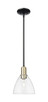 Innovations - 716-1S-BAB-GBD-752 - One Light Mini Pendant - Arcadia - Black Antique Brass