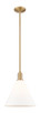Innovations - 716-1S-BB-GBC-121 - One Light Mini Pendant - Arcadia - Brushed Brass