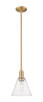 Innovations - 716-1S-BB-GBC-84 - One Light Mini Pendant - Arcadia - Brushed Brass