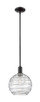 Innovations - 716-1S-BK-G1213-10CL - One Light Mini Pendant - Arcadia - Matte Black