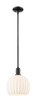 Innovations - 716-1S-BK-G1217-10WV - One Light Mini Pendant - Arcadia - Matte Black