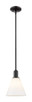 Innovations - 716-1S-BK-GBC-81 - One Light Mini Pendant - Arcadia - Matte Black