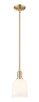 Innovations - 716-1S-CB-G558-6GWH - One Light Mini Pendant - Arcadia - Champagne Bronze