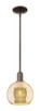 Innovations - 716-1S-OB-G128-8 - One Light Mini Pendant - Arcadia - Oil Rubbed Bronze