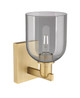 Arcadia One Light Wall Sconce (716-1W-BB-G558-6SM)
