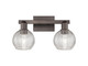 Innovations - 716-2W-OB-G122C-6CL - Two Light Bath Vanity - Arcadia - Oil Rubbed Bronze