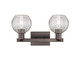 Arcadia Two Light Bath Vanity (716-2W-OB-G122C-6CL)