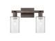 Innovations - 716-2W-OB-G802 - Two Light Bath Vanity - Arcadia - Oil Rubbed Bronze