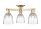 Innovations - 716-3F-AB-G442 - Three Light Semi-Flush Mount - Arcadia - Antique Brass
