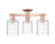 Innovations - 716-3F-AC-G1113 - Three Light Semi-Flush Mount - Arcadia - Antique Copper