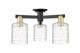 Innovations - 716-3F-BAB-G1113 - Three Light Semi-Flush Mount - Arcadia - Black Antique Brass